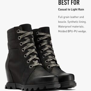 Sorel Lexie Joan Of Arc 3 Wedge Boots